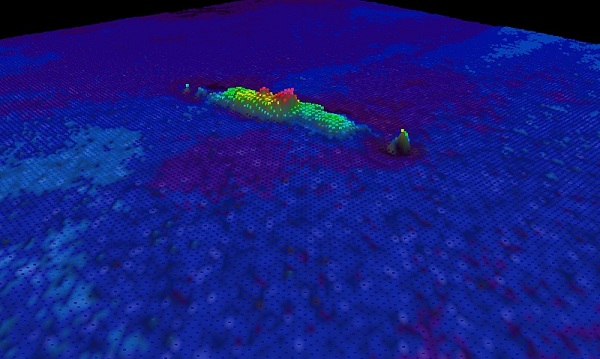 Carthaginian — INFOMAR sonar-derived seabed survey image (not an underwater photograph).