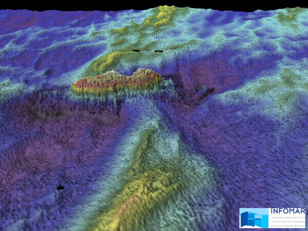 Glenorchy — INFOMAR sonar-derived seabed survey image (not an underwater photograph).