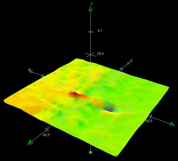 T.Crowley — INFOMAR sonar-derived seabed survey image (not an underwater photograph).